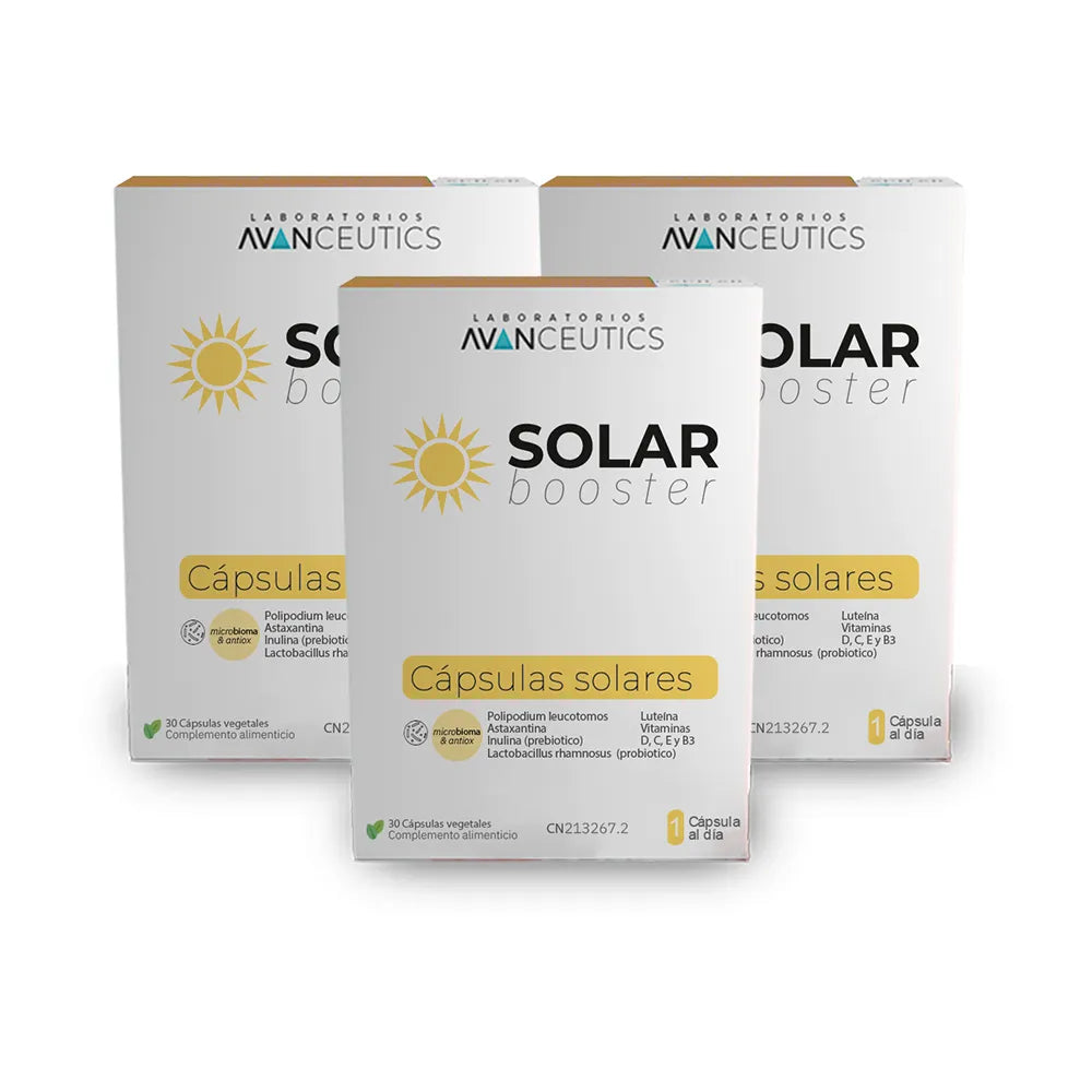 Cápsulas para el sol Solar Booster Avanceutics 3uds