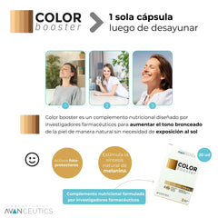 Informacion pastillas bronceadoras Color Booster